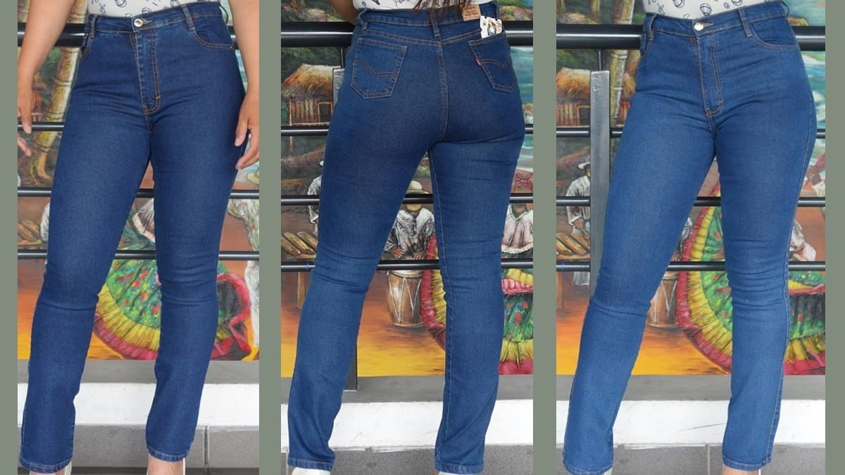 jeans clásicos de mujer
