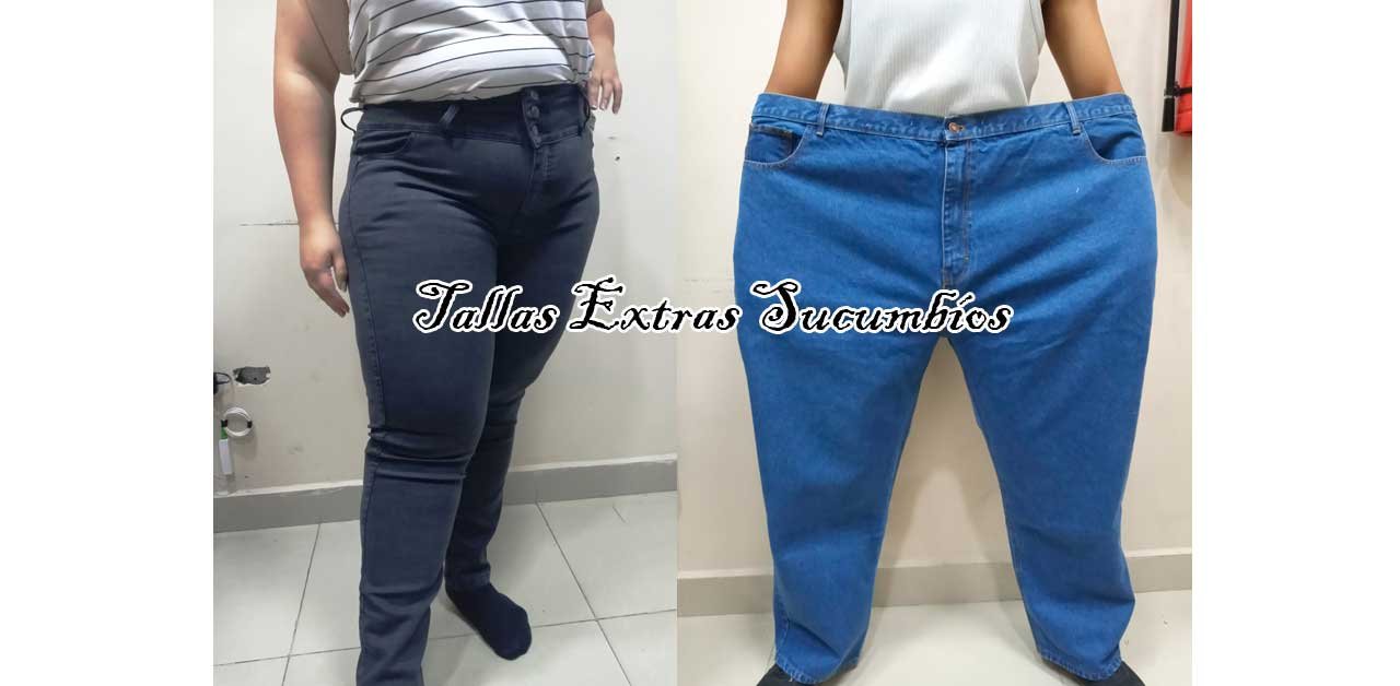 Jeans tallas extras en lago agrio