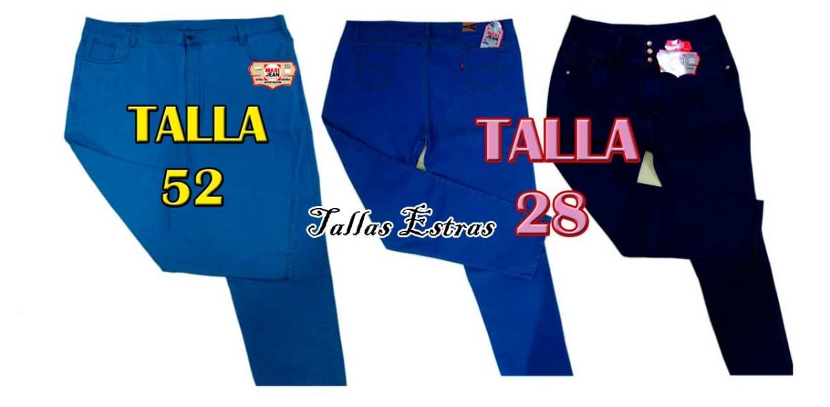 Jeans tallas extras en Loja
